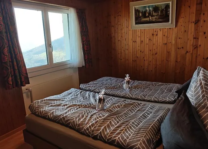 Chalet Nebelmeer Mit Panorama Ueber Rheintal Grabs