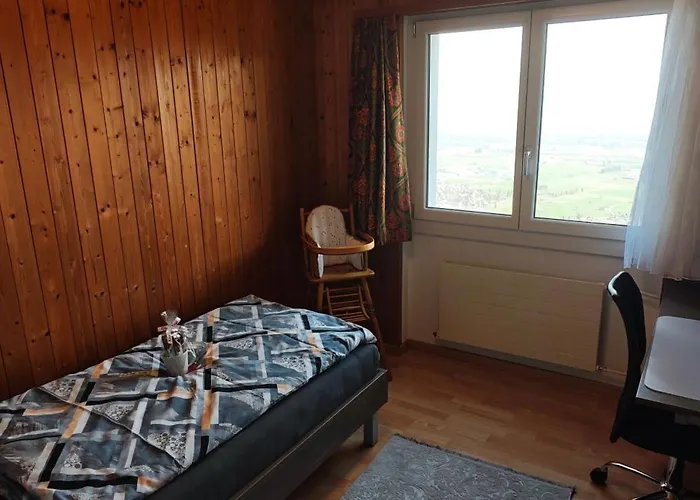 Chalet Nebelmeer Mit Panorama Ueber Rheintal Grabs